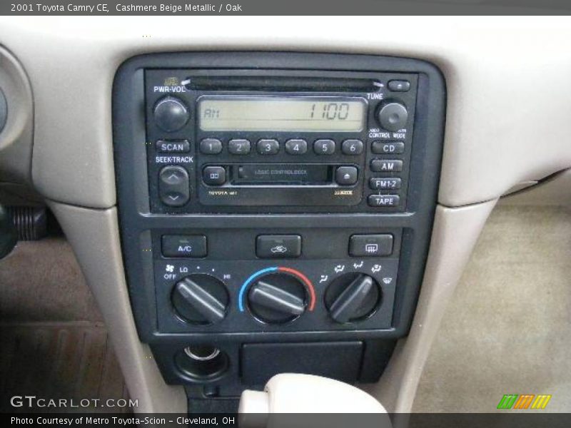 Cashmere Beige Metallic / Oak 2001 Toyota Camry CE