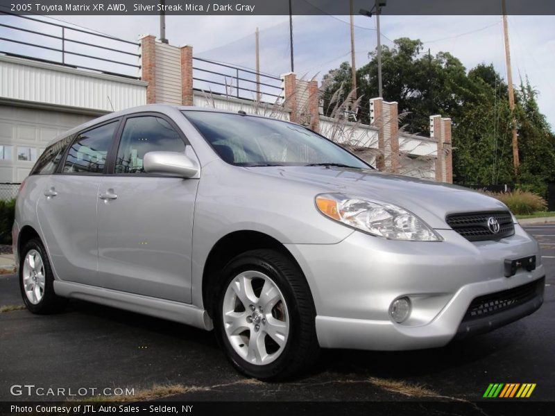 Silver Streak Mica / Dark Gray 2005 Toyota Matrix XR AWD