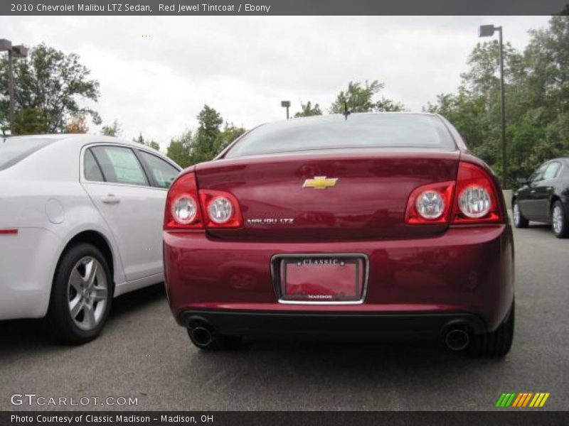 Red Jewel Tintcoat / Ebony 2010 Chevrolet Malibu LTZ Sedan