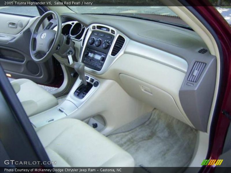 Salsa Red Pearl / Ivory 2005 Toyota Highlander V6