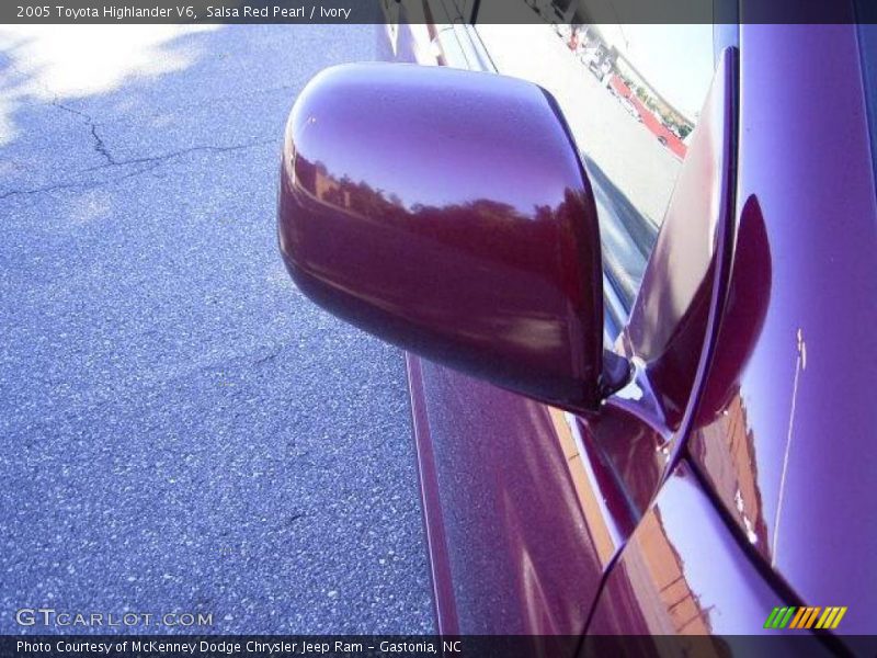 Salsa Red Pearl / Ivory 2005 Toyota Highlander V6