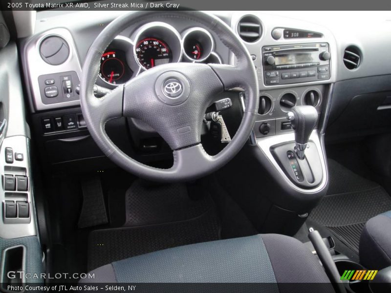 Silver Streak Mica / Dark Gray 2005 Toyota Matrix XR AWD