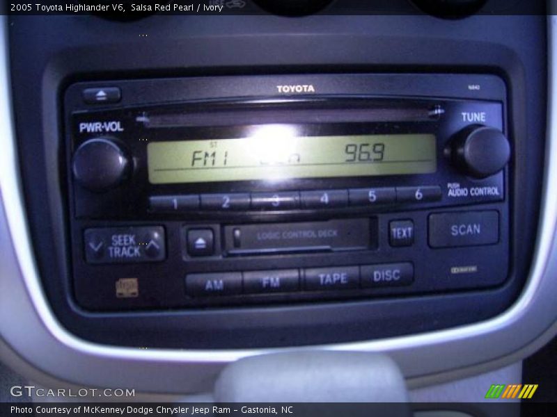 Salsa Red Pearl / Ivory 2005 Toyota Highlander V6