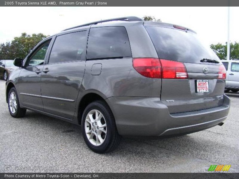 Phantom Gray Pearl / Stone 2005 Toyota Sienna XLE AWD