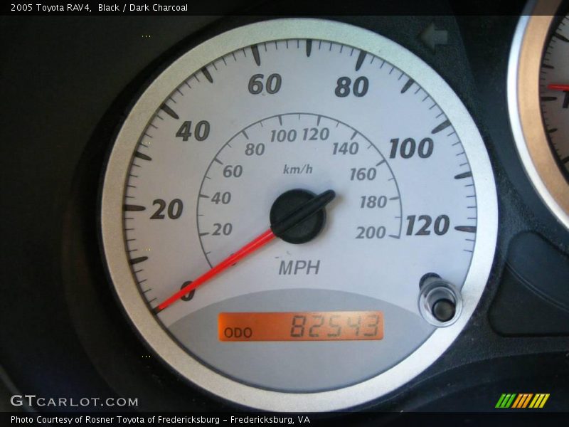 Black / Dark Charcoal 2005 Toyota RAV4