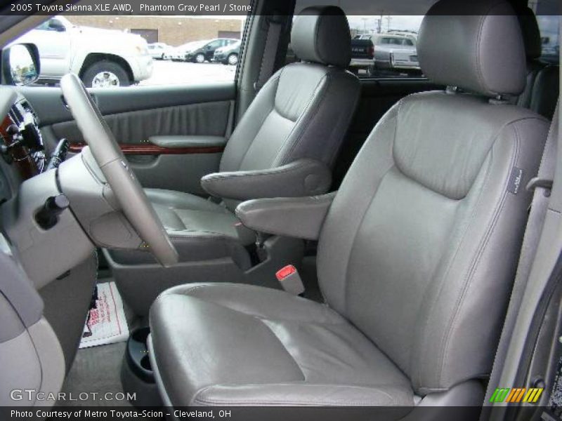Phantom Gray Pearl / Stone 2005 Toyota Sienna XLE AWD