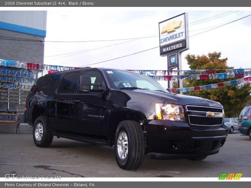 Black / Ebony 2009 Chevrolet Suburban LS 4x4