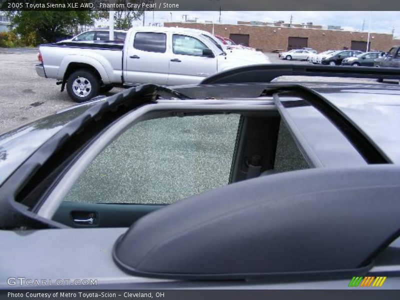 Phantom Gray Pearl / Stone 2005 Toyota Sienna XLE AWD