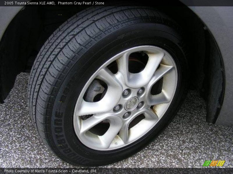 Phantom Gray Pearl / Stone 2005 Toyota Sienna XLE AWD