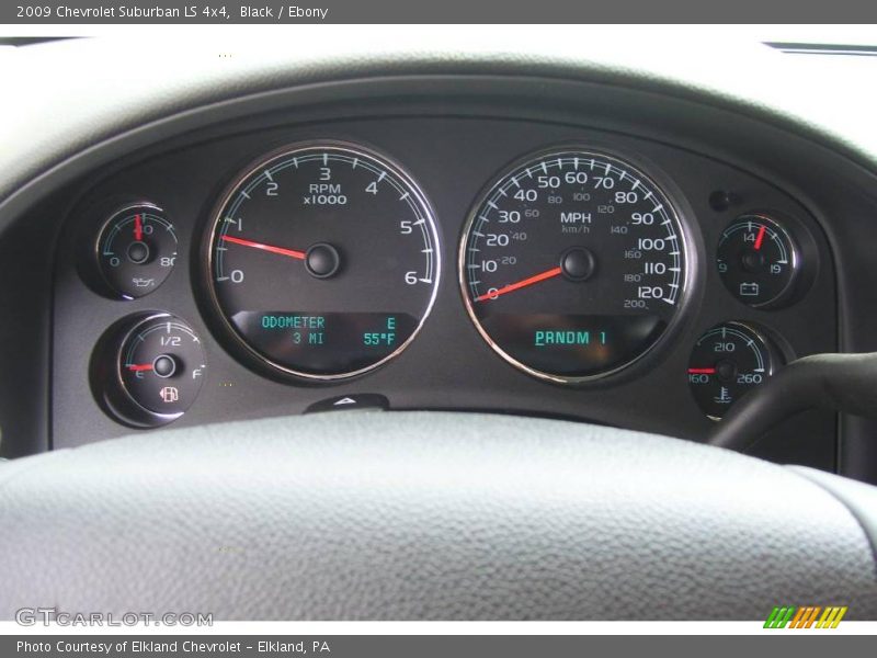 Black / Ebony 2009 Chevrolet Suburban LS 4x4