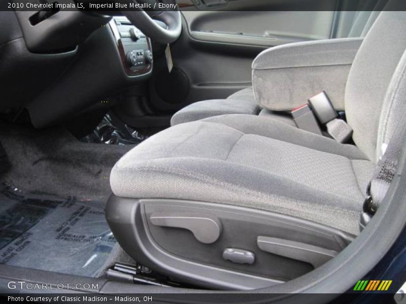 Imperial Blue Metallic / Ebony 2010 Chevrolet Impala LS