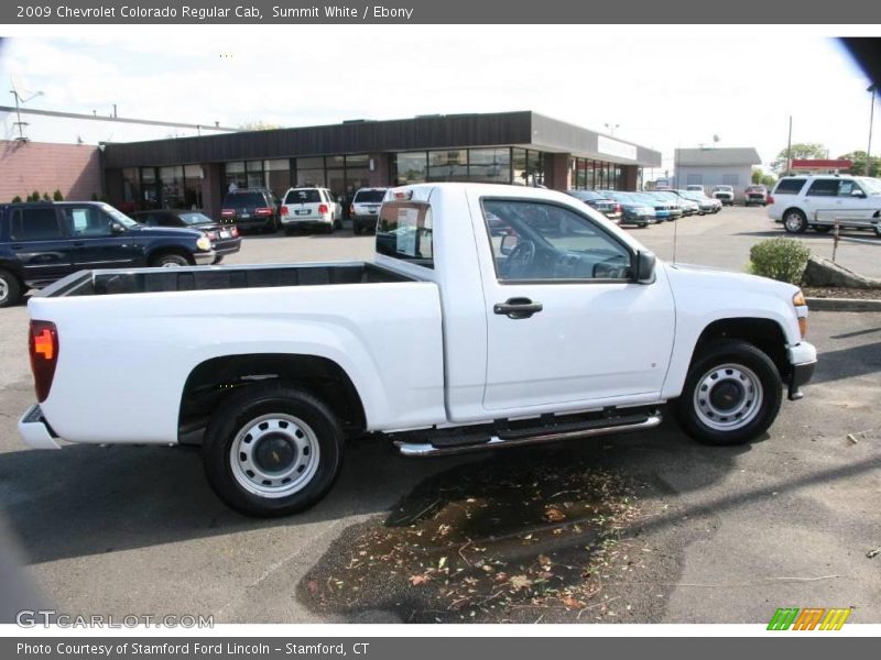 Summit White / Ebony 2009 Chevrolet Colorado Regular Cab