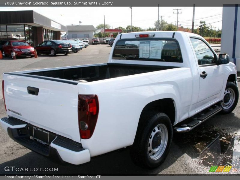 Summit White / Ebony 2009 Chevrolet Colorado Regular Cab