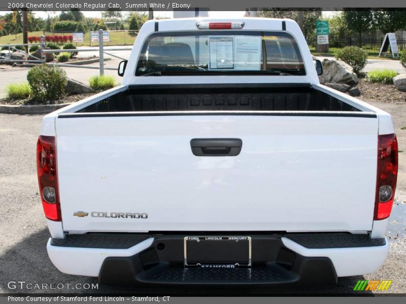 Summit White / Ebony 2009 Chevrolet Colorado Regular Cab