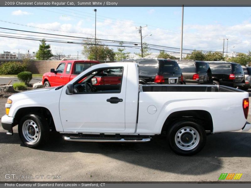 Summit White / Ebony 2009 Chevrolet Colorado Regular Cab