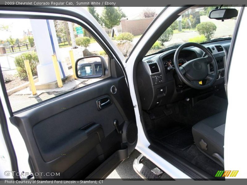 Summit White / Ebony 2009 Chevrolet Colorado Regular Cab