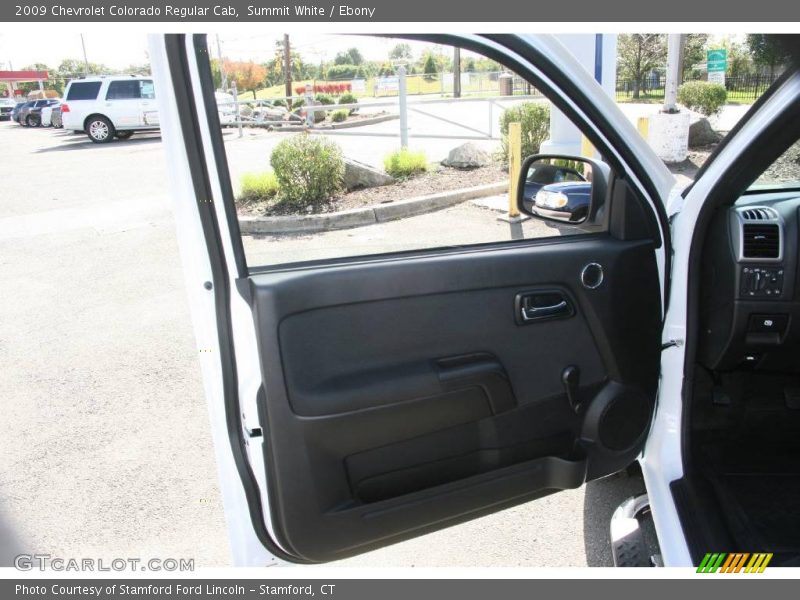 Summit White / Ebony 2009 Chevrolet Colorado Regular Cab