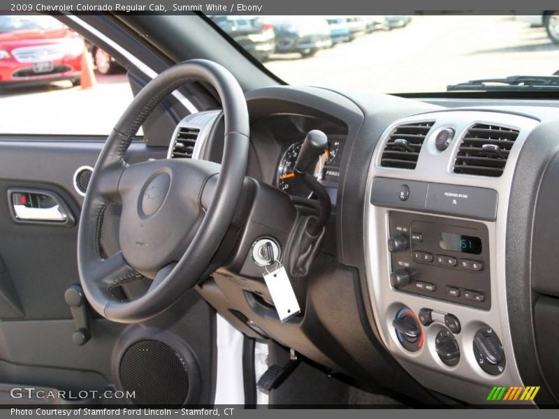 Summit White / Ebony 2009 Chevrolet Colorado Regular Cab
