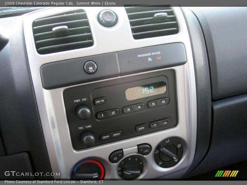 Summit White / Ebony 2009 Chevrolet Colorado Regular Cab