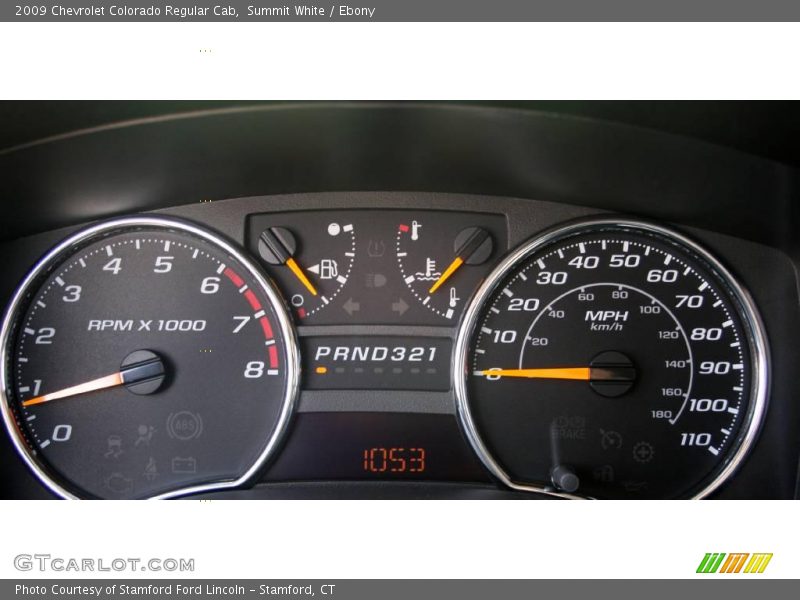 Summit White / Ebony 2009 Chevrolet Colorado Regular Cab