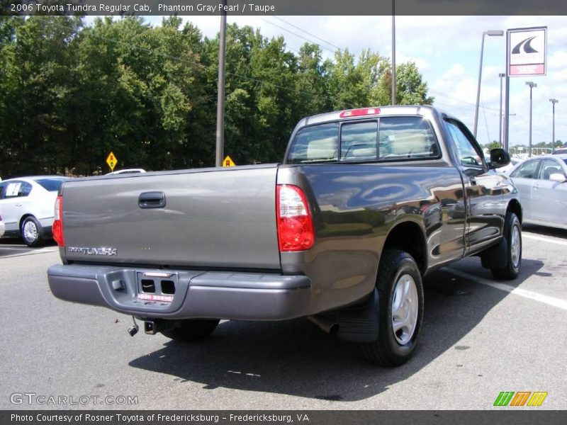 Phantom Gray Pearl / Taupe 2006 Toyota Tundra Regular Cab