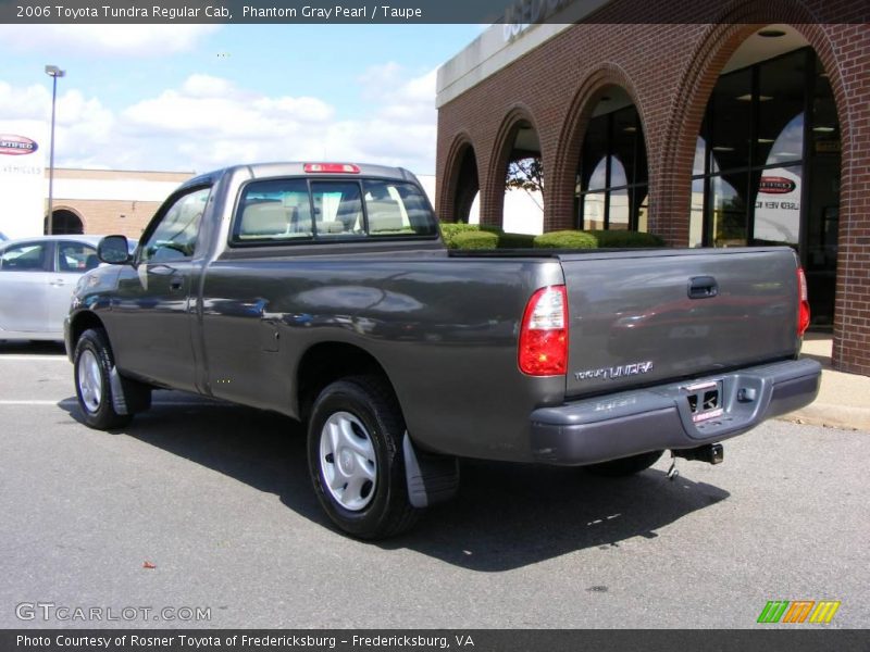 Phantom Gray Pearl / Taupe 2006 Toyota Tundra Regular Cab