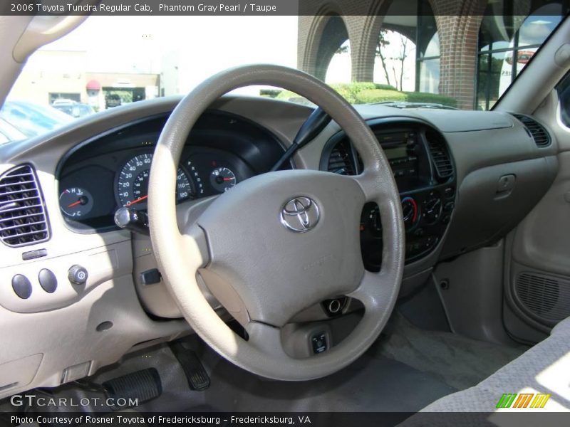 Phantom Gray Pearl / Taupe 2006 Toyota Tundra Regular Cab