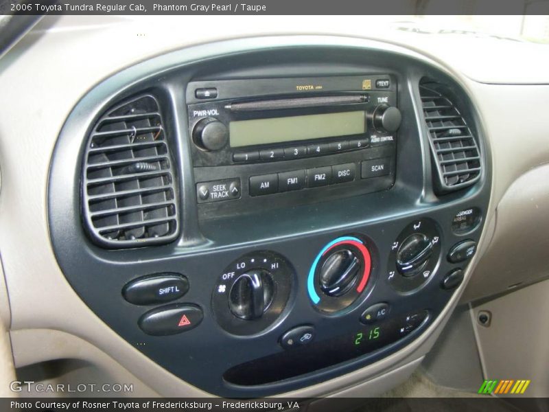 Phantom Gray Pearl / Taupe 2006 Toyota Tundra Regular Cab