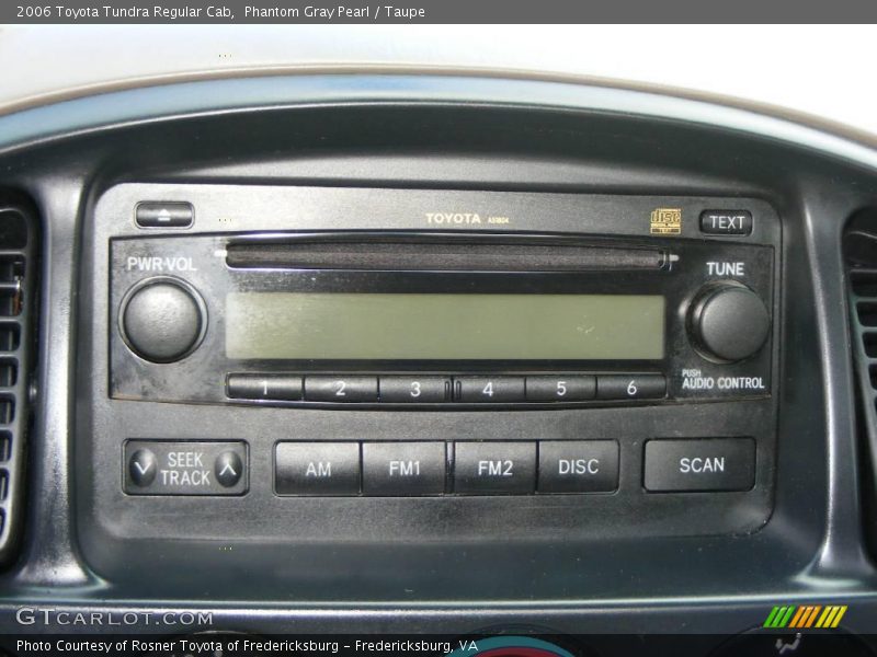 Phantom Gray Pearl / Taupe 2006 Toyota Tundra Regular Cab