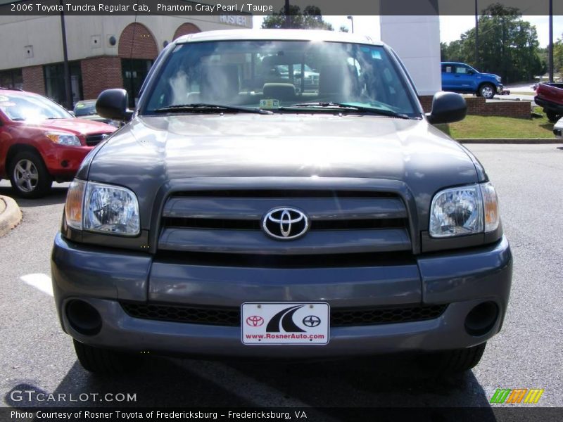 Phantom Gray Pearl / Taupe 2006 Toyota Tundra Regular Cab