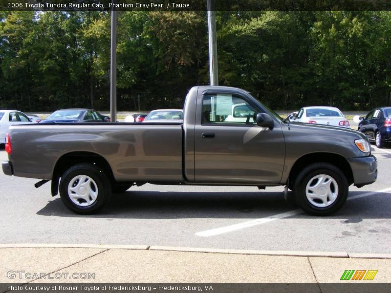 Phantom Gray Pearl / Taupe 2006 Toyota Tundra Regular Cab
