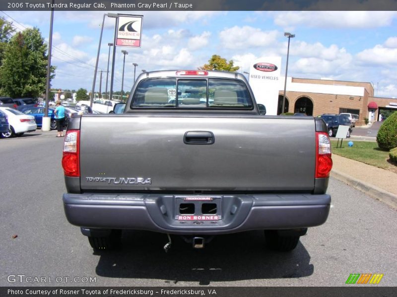 Phantom Gray Pearl / Taupe 2006 Toyota Tundra Regular Cab