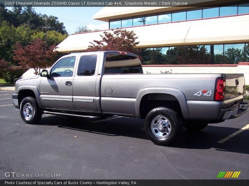 Graystone Metallic / Dark Charcoal 2007 Chevrolet Silverado 2500HD Classic LT Extended Cab 4x4