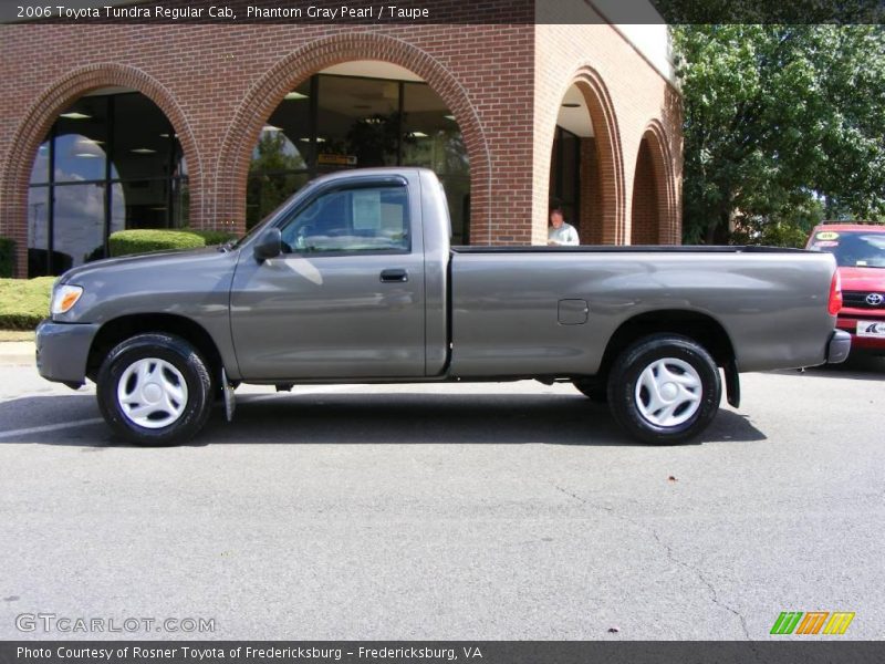 Phantom Gray Pearl / Taupe 2006 Toyota Tundra Regular Cab