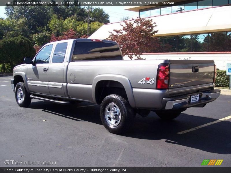 Graystone Metallic / Dark Charcoal 2007 Chevrolet Silverado 2500HD Classic LT Extended Cab 4x4