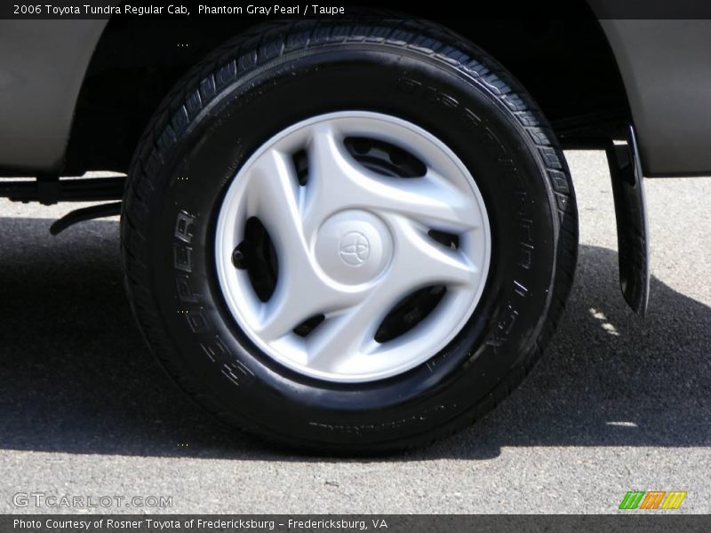 Phantom Gray Pearl / Taupe 2006 Toyota Tundra Regular Cab