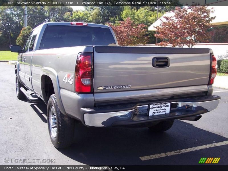 Graystone Metallic / Dark Charcoal 2007 Chevrolet Silverado 2500HD Classic LT Extended Cab 4x4
