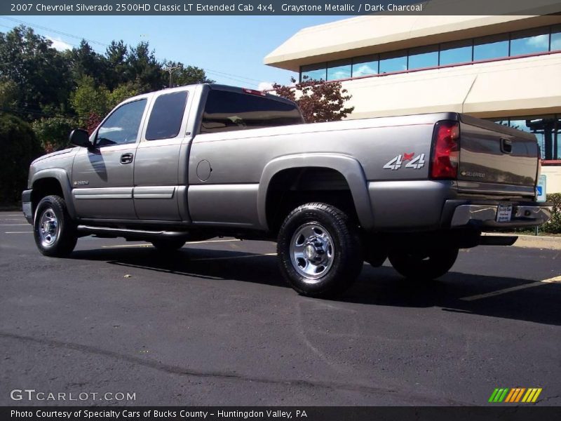 Graystone Metallic / Dark Charcoal 2007 Chevrolet Silverado 2500HD Classic LT Extended Cab 4x4