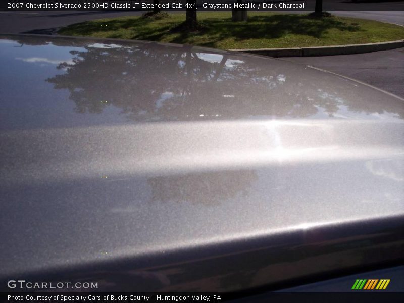 Graystone Metallic / Dark Charcoal 2007 Chevrolet Silverado 2500HD Classic LT Extended Cab 4x4
