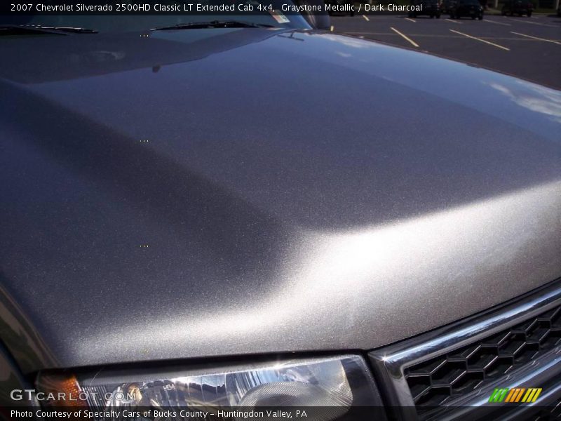 Graystone Metallic / Dark Charcoal 2007 Chevrolet Silverado 2500HD Classic LT Extended Cab 4x4