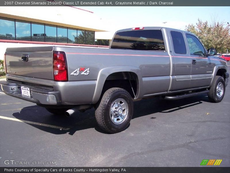 Graystone Metallic / Dark Charcoal 2007 Chevrolet Silverado 2500HD Classic LT Extended Cab 4x4