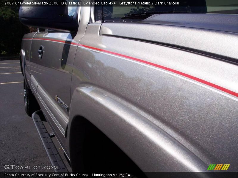 Graystone Metallic / Dark Charcoal 2007 Chevrolet Silverado 2500HD Classic LT Extended Cab 4x4