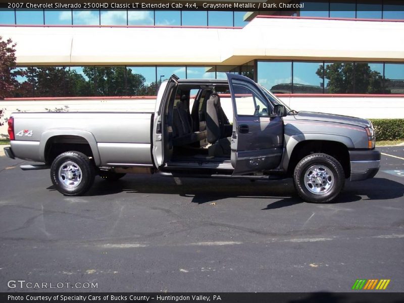 Graystone Metallic / Dark Charcoal 2007 Chevrolet Silverado 2500HD Classic LT Extended Cab 4x4