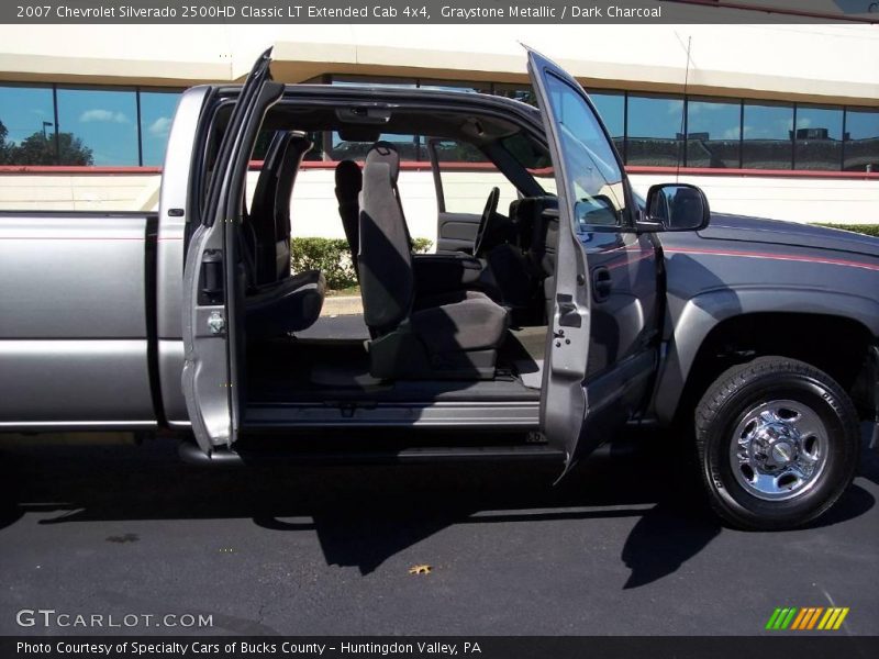 Graystone Metallic / Dark Charcoal 2007 Chevrolet Silverado 2500HD Classic LT Extended Cab 4x4