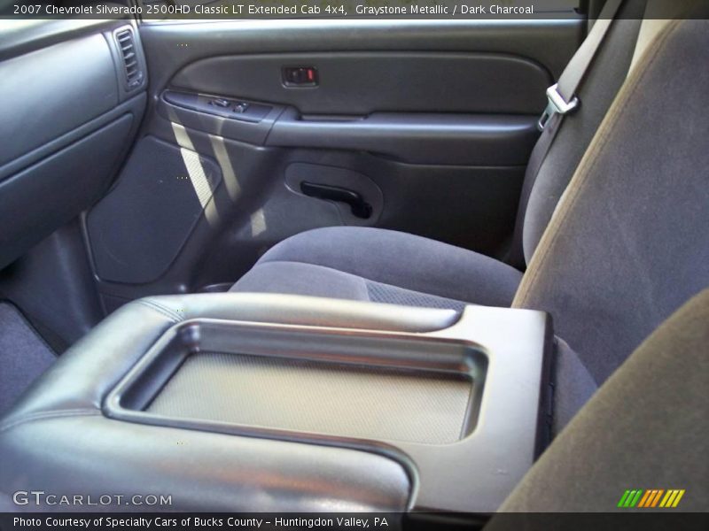 Graystone Metallic / Dark Charcoal 2007 Chevrolet Silverado 2500HD Classic LT Extended Cab 4x4
