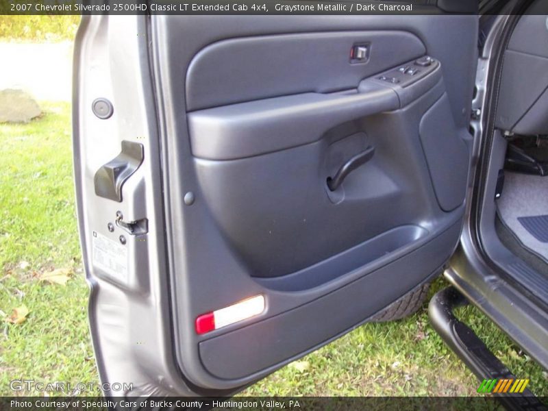 Graystone Metallic / Dark Charcoal 2007 Chevrolet Silverado 2500HD Classic LT Extended Cab 4x4