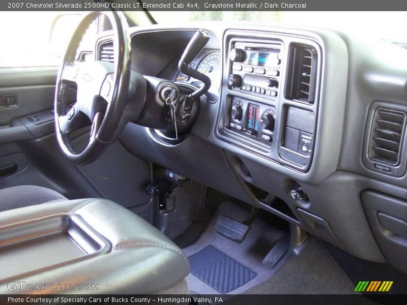 Graystone Metallic / Dark Charcoal 2007 Chevrolet Silverado 2500HD Classic LT Extended Cab 4x4