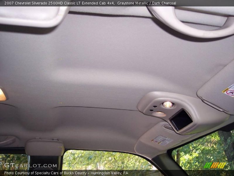 Graystone Metallic / Dark Charcoal 2007 Chevrolet Silverado 2500HD Classic LT Extended Cab 4x4