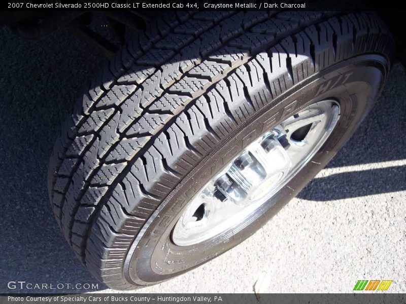 Graystone Metallic / Dark Charcoal 2007 Chevrolet Silverado 2500HD Classic LT Extended Cab 4x4