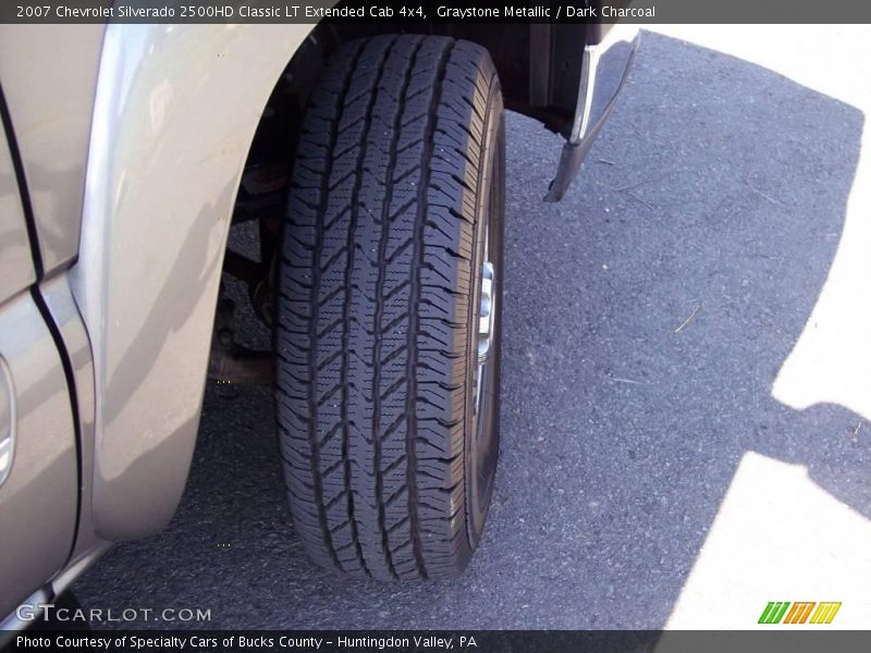 Graystone Metallic / Dark Charcoal 2007 Chevrolet Silverado 2500HD Classic LT Extended Cab 4x4